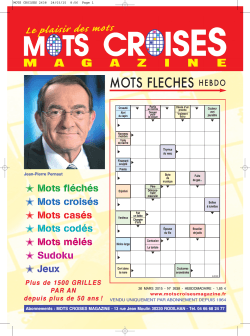 Télécharger - Mots Croisés Magazine