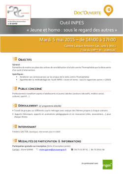 Programme - PRC Auvergne