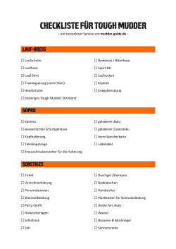 PDF-Checkliste zum Ausdrucken
