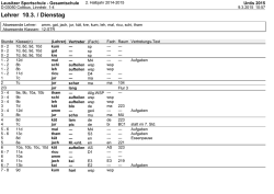 Vertretungsplan