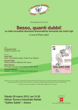 Guarda la Locandina dell`evento