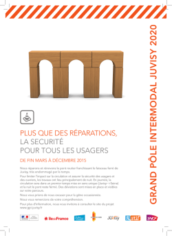 GRAND P&Ocirc;LE INTERMODAL JUVISY 2020