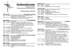 Gottesdienste - St. Marien Sande