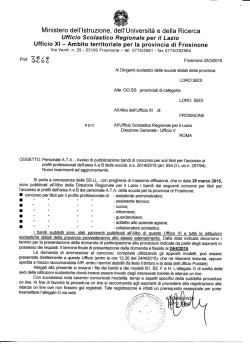 "24 mesi" del personale ATA mod. di domanda