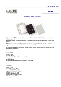 IW 6i - AGENZIA SCENIC
