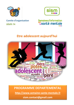 programme départemental - Education Santé Haute