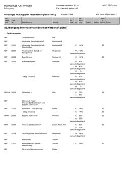 IBW - Hochschule Furtwangen
