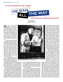 John Garfield: He Ran All The Way