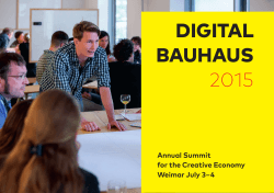 DBS_2015_Sponsoring - Digital Bauhaus Summit