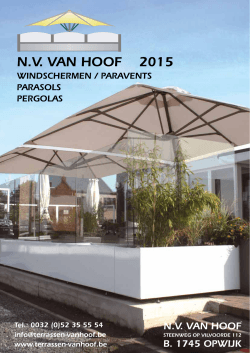 N.V. VAN HOOF 2015