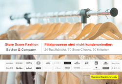 Batten & Company Offerte Migros Aare