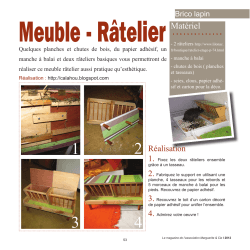 Meuble-râtelier - Marguerite & Cie
