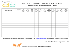 Feuille d`inscription 28e Grand Prix du DT Bridel 2015
