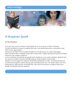 Il Draghetto Sputik di Aly Pedruzzi