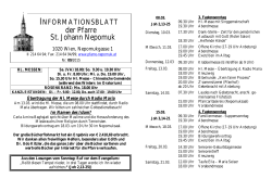 8.3. - Pfarre St. Johann Nepomuk