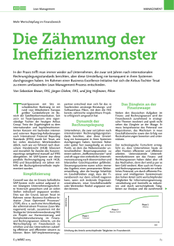 Die Z&auml;hmung der Ineffizienzmonster