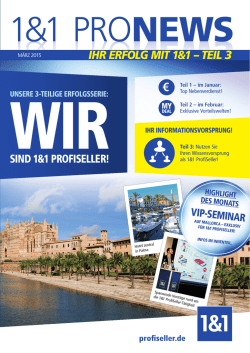 IHR ERFOLG MIT 1&1 &ndash; TEIL 3