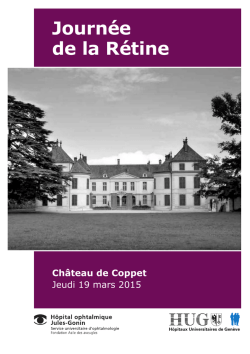 Journ&eacute;e de la R&eacute;tine - Fondation Asile des aveugles