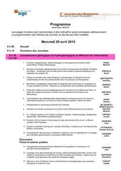 Télécharger le programme des journées
