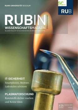 Printversion als PDF herunterladen - Rubin - Ruhr