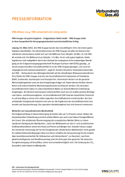 presseinformation - VNG Verbundnetz Gas AG