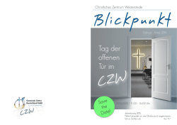 Blickpunkt (PDF-Datei) - Christliches Zentrum Westerstede