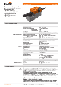 Fiche technique LR24A-SR