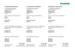 EG-Konformit&auml;tserkl&auml;rung