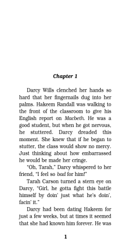 Chapter 1 Darcy Wills clenched her hands so