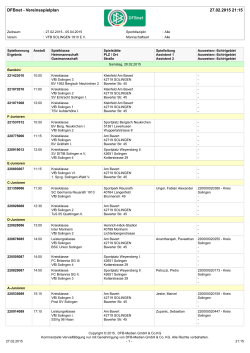 Spielplan jetzt herunterladen