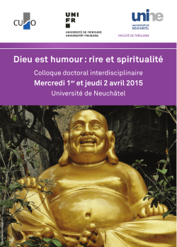 Dieu est humour : rire et spiritualit&eacute;