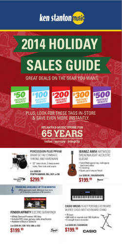 to download the 2014 Holiday Sales Guide [PDF].