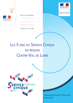 Le Service Civique - DRJSCS Centre