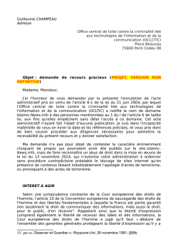 Guillaume CHAMPEAU Adresse Office central de lutte