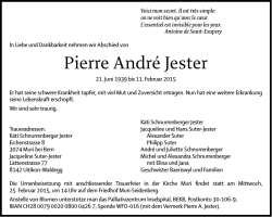 Pierre André Jester - sich