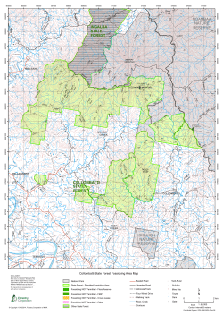 Collombatti State Forest Fossicking Map
