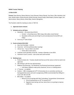 March 2014 - Murray Hill Neighborhood Association