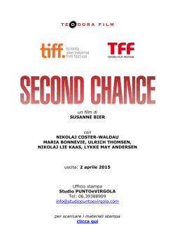 Scarica il pressbook completo di Second Chance