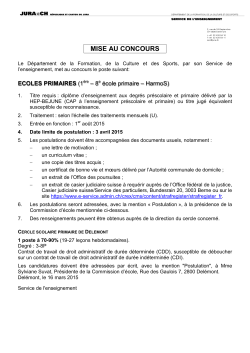 enseignant primaire Delémont (PDF, 42 Ko)