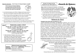 feuille assembl&eacute;e du 22 mars