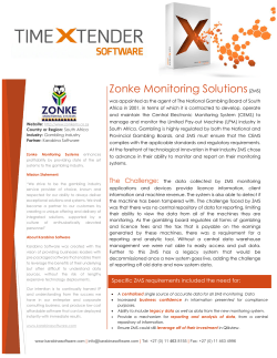 Zonke Monitoring Solutions(ZMS)