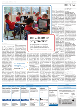 Die Zukunft ist programmiert