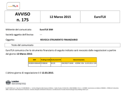 AVVISO n. 175