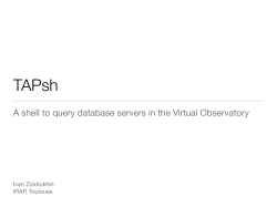 A shell to query database servers in the Virtual