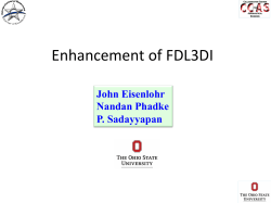 Enhancement of FDL3DI