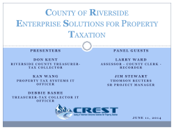 county of riverside enterprise solutions for property taxation