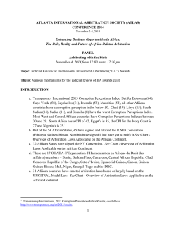 Judicial Review of International Investment Arbitration (IIA) Awards
