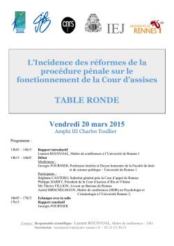 d`informations - Universit&eacute; de Rennes 1