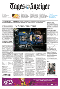 Die Sonne im Tank
