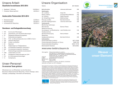 Daten und Zahlen - PDF - Wasserwirtschaftsamt Landshut